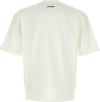Jil Sander Bright Shadow Photograph Print T-Shirt - White
