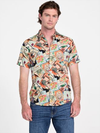 Guess Roberto Collage Shirt
