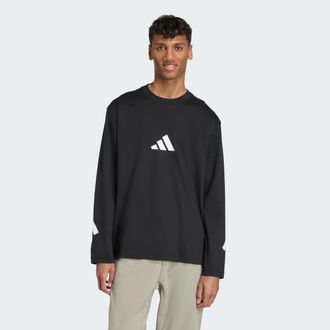 adidas Mens adidas Z. N.E. Long Sleeve Tee