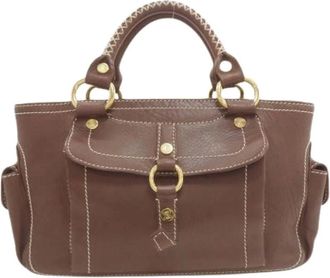 Celine Pre-owned Handbags, female, Brown, Size: ONE SIZE Pre-owned Vintage Handbag