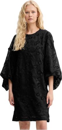 Munthe Pansi Jurk - Dames - Korte kleedjes - Zwart - XS - Polyester - Kleedjes