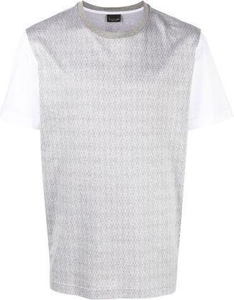 Billionaire Boys Club two-tone cotton T-shirt - men - Cotton - XXXL - Grey