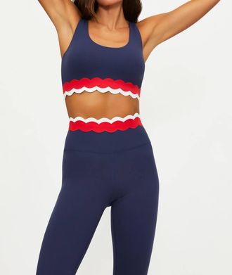 Beach Riot Marin Top In Twilight Firework Colorblock