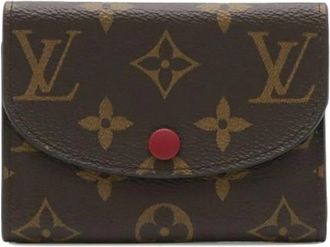 Louis Vuitton Pre-owned Wallets, female, Brown, Size: ONE SIZE Pre-owned Canvas Wallet