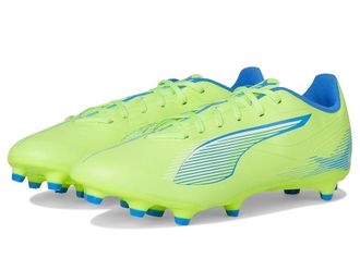 Puma Ultra 5 Play Firm, Artificial Ground Soccer Cleats Mens Soccer Shoes Fizzy Apple-Puma White-Bluemazing : 11.5 D - Medium