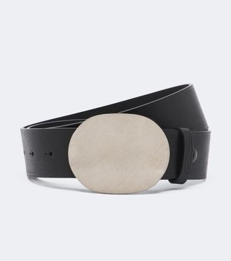 Nili Lotan Wayne leather belt