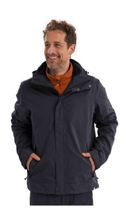 Killtec Outdoorjacke KILLTEC Xenios, Herren, Gr. XXL, schwarz, Obermaterial: 100% Polyester;Obermaterial 2: 100% Polyester;Futter: 100% Polyester, Jacken Outd