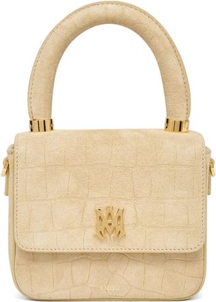Amiri Croc-embossed Satchel Bag