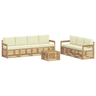 vidaXL Juegos De Sof&aacute;s Madera De Acacia S&oacute;lida Vidaxl