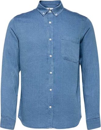 Anerkjendt Heren, Overhemden, Blauw, Maat: 2XL