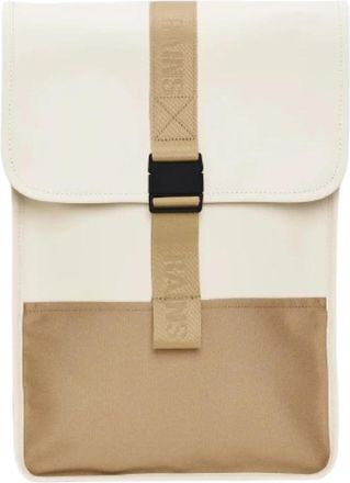 Rains Trail Backpack Mini - Dames - Rugzakken - Beige - ONE Size - Tassen