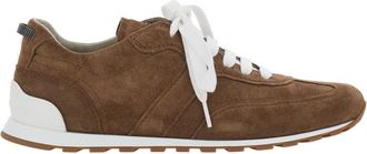 Brunello Cucinelli Brown Low Top Sneakers