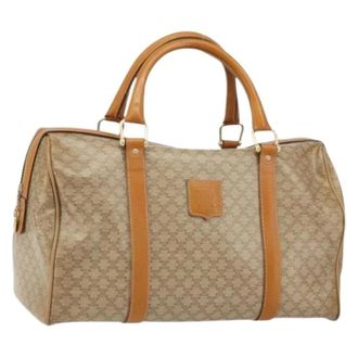 Celine Pre-owned Weekend Bags, female, Beige, Size: ONE SIZE Pre-owned Vintage Hand Bag