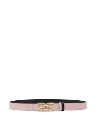 Bally reversible grained leather belt - Pink