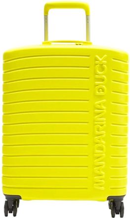 Mandarina Duck Flyduck Cabinekoffer - Dames - Handbagage koffer - Geel - ONE Size - Polyester - Koffers
