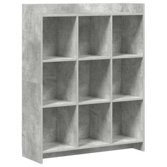 vidaXL Estanter&iacute;a Gris Concreto 87,5 X 30 X 111 Cm Vidaxl