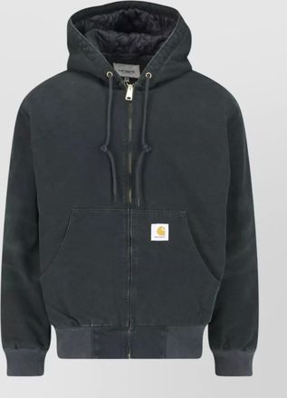 Carhartt Work in Progress organic cotton hooded loose-fit work jacket