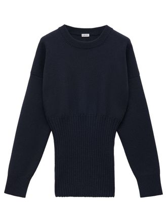 Loewe Ribbed Wool Long Sweater