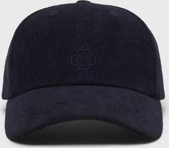 Maje Corduroy Cap - Navy - Maje