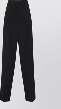 Frankie Shop high waist wide leg pleated trousers