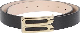 Victoria Beckham Dorian Regular Frame Smooth Calf Leather Belt