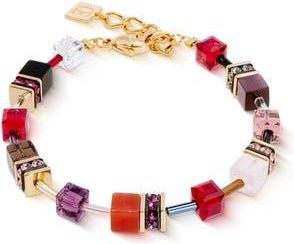 Coeur de Lion Geocube Iconic Precious Bracelet in Festive Red at Nordstrom, Size 8.5