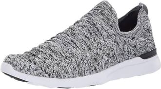 Athletic Propulsion Labs Mens Techloom Wave Sneakers In Heather Grey/black/white