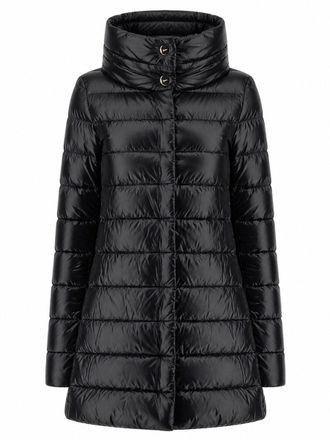 Herno A-Shape Amelia Glossy A-Line Polyamide Down Jacket