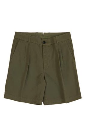 Fortela Beachshort Cotton Shorts in Green at Nordstrom, Size 30 Eu