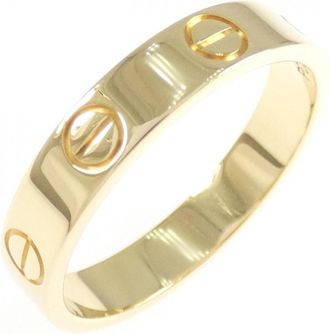 Cartier Love Yellow Gold (18K) Band Ring (Pre-Owned)