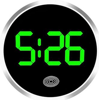 OEM Reloj Digital Para El Salpicadero, Reloj Con Pantalla Led, Reloj Con Pantalla T&aacute;ctil, Se Puede Montar En El Salpicadero