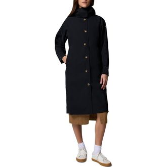 Columbia AmazeTrench Rain Jacket in Black at Nordstrom, Size Xx-Large