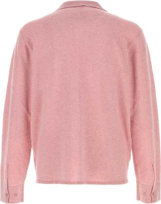 S&eacute;fr Wool-Yak Knit Shirt