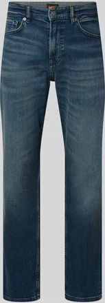 Boss Orange by Hugo Boss BOSS Orange Straight Fit Jeans aus Baumwoll-Mix Modell RE.MAINE BO CHANGE in Jeansblau, Gr&ouml;&szlig;e 30/32