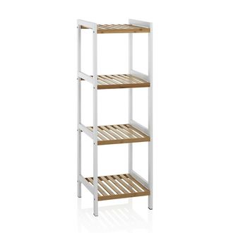 TFT Home Furniture HOGA 4-tier shelf, white