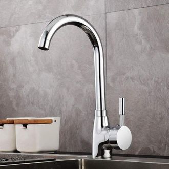 OEM Grifo De Cocina Con Maneta Giratoria De 360&deg;, Grifo De Agua Fr&iacute;a Y Caliente Regulable, Apto Para - Crezuo