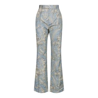Vivienne Westwood Dames, Broeken, Blauw, Maat: L Zijde