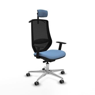 Piqueras y Crespo Piqueras Y Crespo Silla De Oficina Moderna Azul Cielo