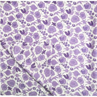 La DoubleJ Medium Tablecloth (180X280) Wildbird Viola Purple at Nordstrom