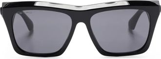 Etro Occhiali da sole con montatura wayfarer - Nero