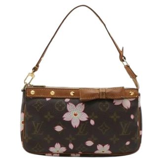 Louis Vuitton Pre-owned Shoulder Bags, female, Brown, Size: ONE SIZE Pre-owned Pochette Pouch