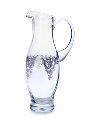 Classic Touch Pitcher with Sterling Silver Artwork