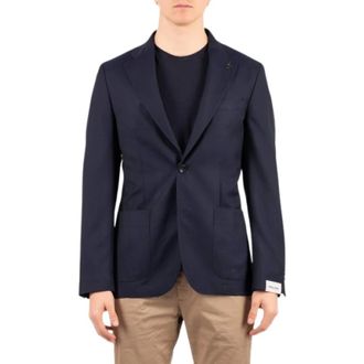 Paoloni Blazers, male, Blue, Size: 3XL Giacca