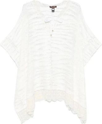 Roberto Cavalli Dames, Blouses & Shirts, Wit, Maat: M