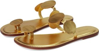 Bernardo New Moon Womens Wedge Shoes Gold : 9.5 M, Leather