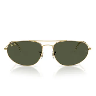Ray-Ban Sunglasses Rb3945 919631 Gold Legend/Green Unisex