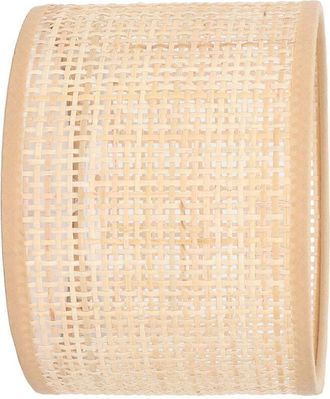 OEM Pantalla De L&aacute;mpara Vintage De Rat&aacute;n De 16x12 Cm - Tejida A Mano - Casquillo E27/e14 - Para L&aacute;mparas De Mesa Y Ara&ntilde;as