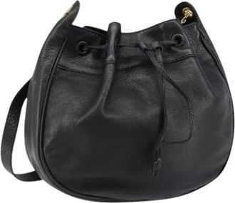 Bottega Veneta Pre-owned Vintage Schoudertas - Dames - Vintage Tas - Zwart - ONE Size - Leer - Vintage