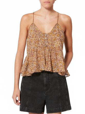 Isabel Marant Lirhetta Top In Khaki