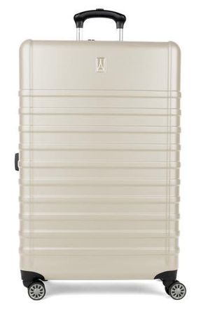 Travelpro Rollmaster Lite 2 28-Inch Expandable Large Checked Hardside Spinner Luggage in White Matte at Nordstrom Rack